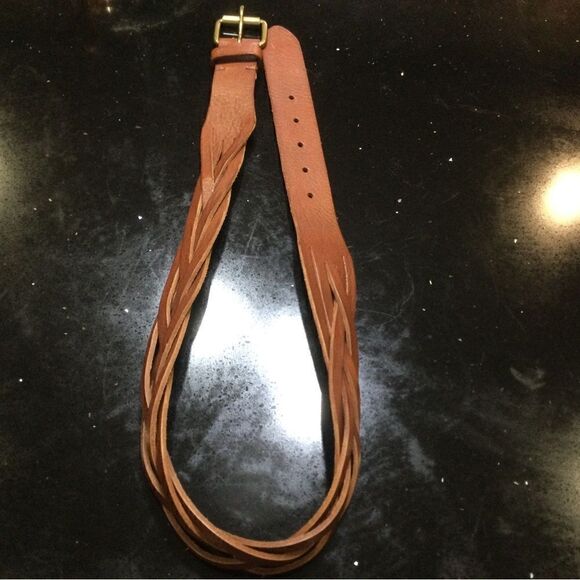 RLX RALPH LAUREN Leather Belt - Picture 1 of 8